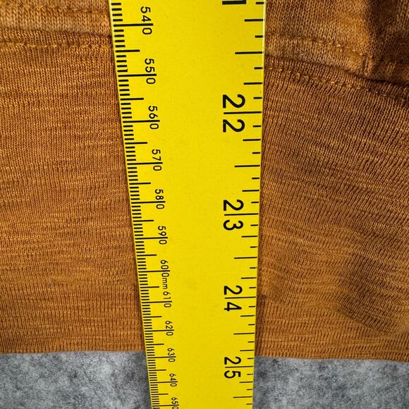 John Elliott Sweatshirt Womens Size 3 Orange Gold Crewneck Pullover Long Sleeve - Picture 4 of 10